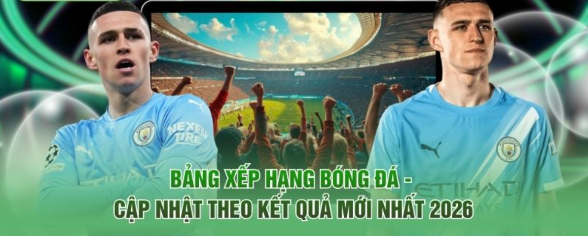 Bảng xếp hạng bóng đá là chỉ số quan trọng nhất phản ánh sức mạnh thực sự của các câu lạc bộ trong suốt mùa giải dài hơi, hãy cập nhật ngay thông tin này.